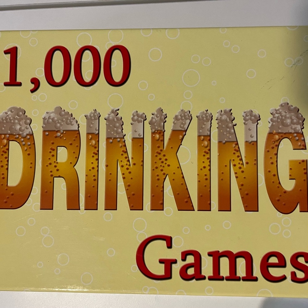 1000 Drinking Games Card Game